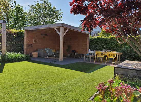 Kunstgras tuin
